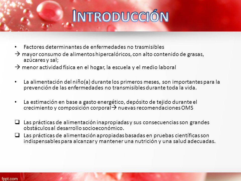 introduccion de la alimentacion en ninos